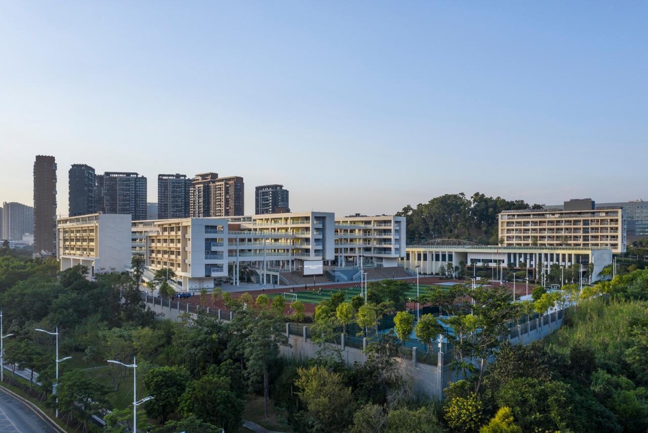 BIM建筑|深圳光明新区凤凰学校 / 深圳大学建筑设计研究院“钟中+钟波涛”工作室 BIM建筑|深圳光明新区凤凰学校 / 深圳大学建筑设计研究院“钟中+钟波涛”工作室