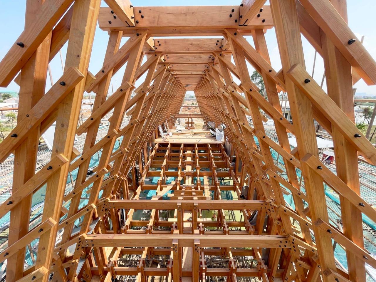 BIM建筑|古劳水乡木桥 / 罗宇杰工作室 BIM建筑|古劳水乡木桥 / 罗宇杰工作室