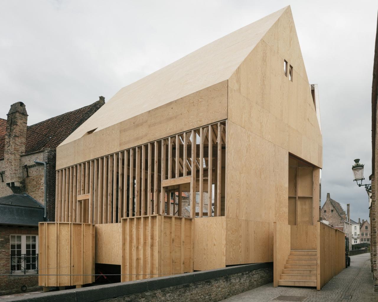 BIM建筑|布鲁日双联画展亭 / PARA BIM建筑|布鲁日双联画展亭 / PARA
