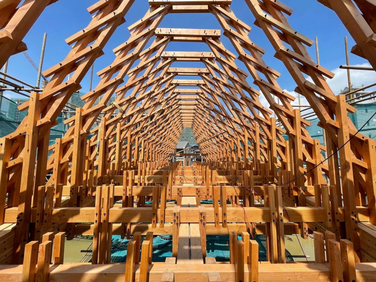 BIM建筑|古劳水乡木桥 / 罗宇杰工作室 BIM建筑|古劳水乡木桥 / 罗宇杰工作室