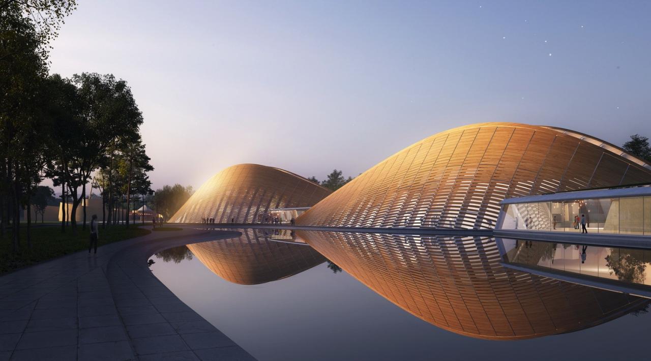 BIM建筑|三星堆博物馆新馆设计方案“三星堆之睛” / MAD BIM建筑|三星堆博物馆新馆设计方案“三星堆之睛” / MAD
