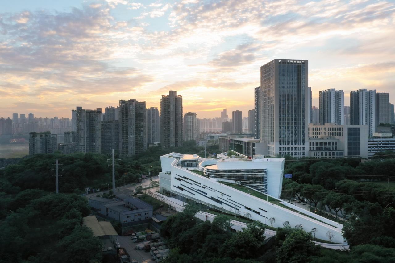 BIM建筑|三峡文物科技保护基地,重庆 / 源道建筑 BIM建筑|三峡文物科技保护基地,重庆 / 源道建筑