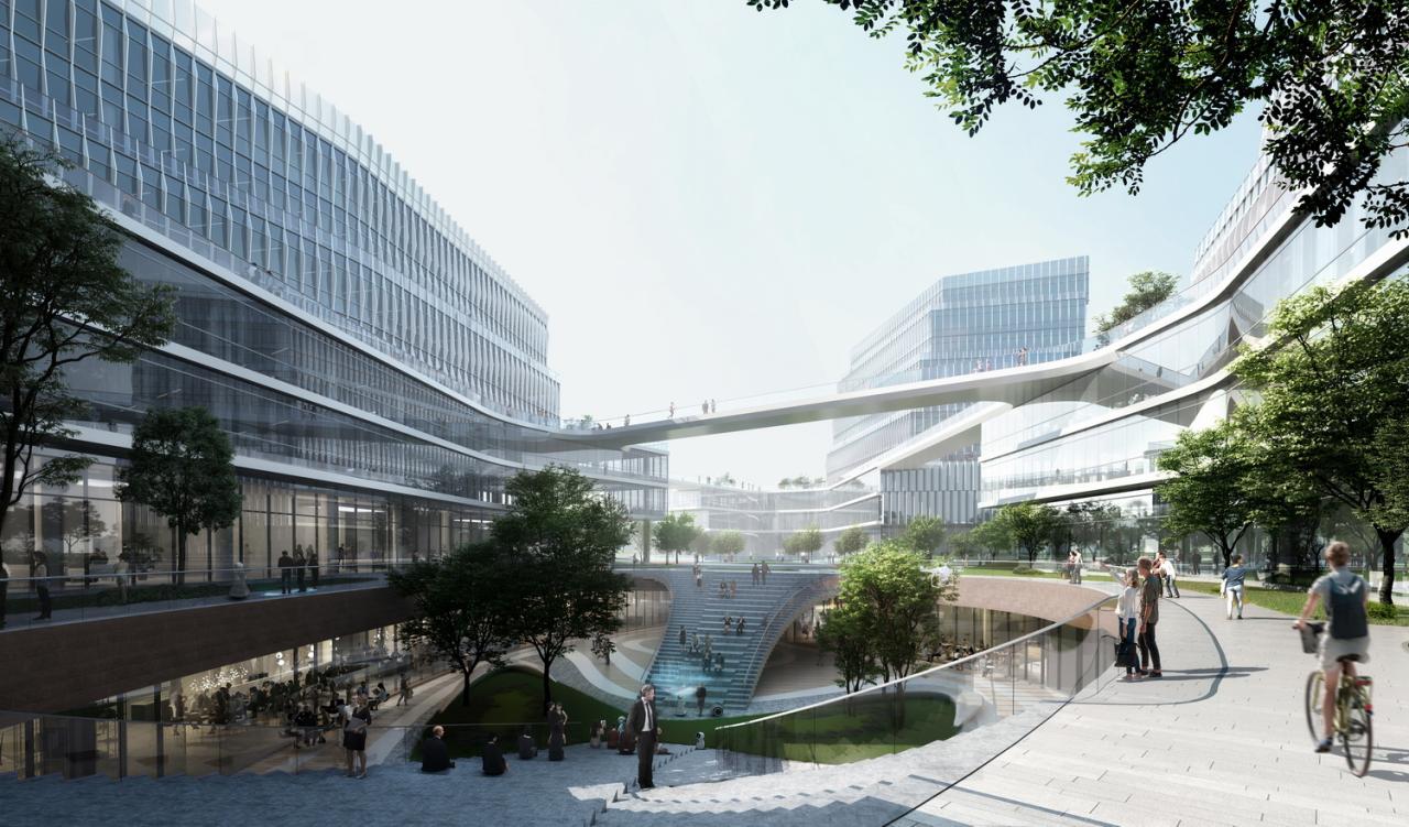 BIM建筑|西山智谷——北京协同创新园 / CAA建筑事务所 BIM建筑|西山智谷——北京协同创新园 / CAA建筑事务所