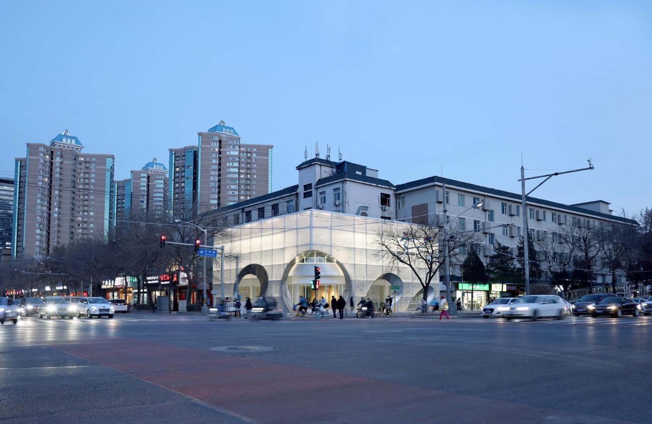 BIM建筑|冰晶盒子,亚运村街道办事处改造 / 中国建筑设计研究院 BIM建筑|冰晶盒子,亚运村街道办事处改造 / 中国建筑设计研究院