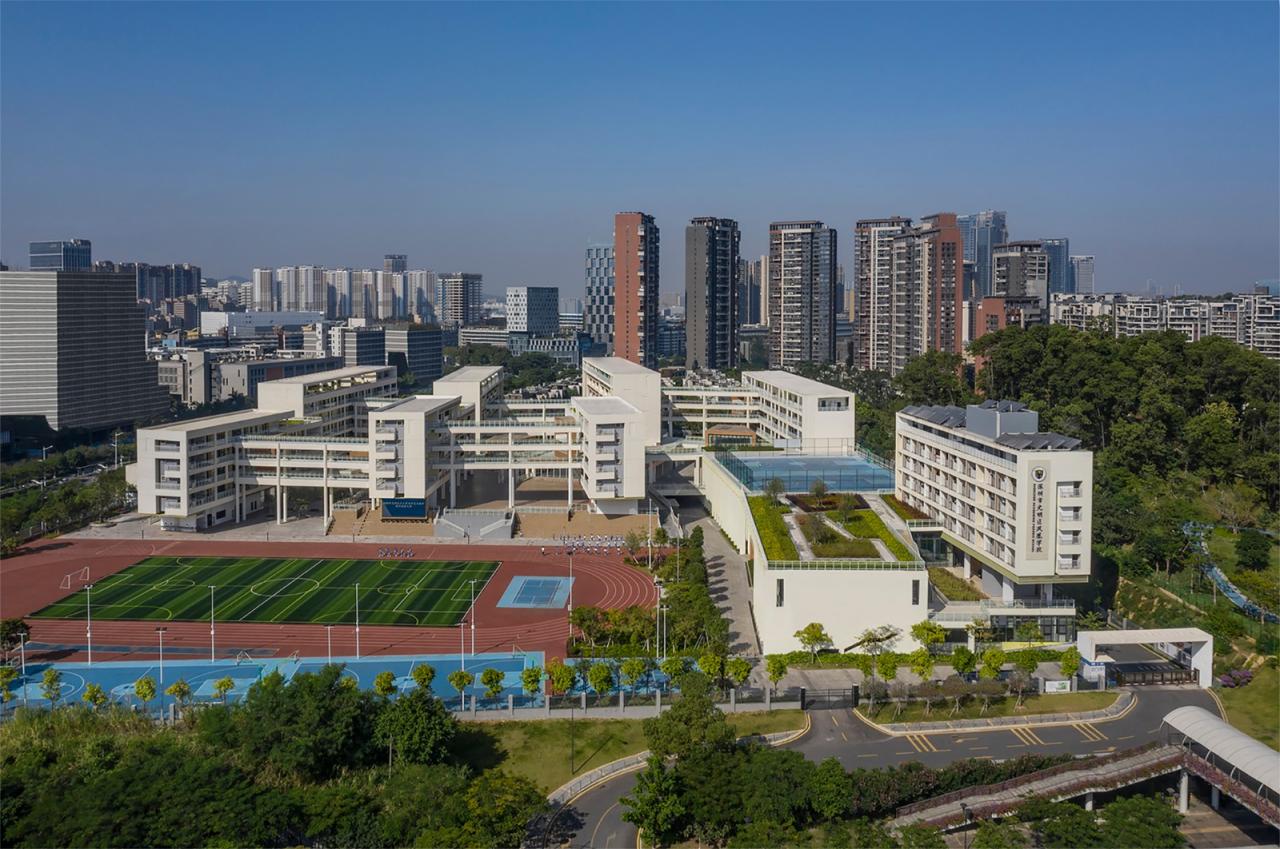 BIM建筑|深圳光明新区凤凰学校 / 深圳大学建筑设计研究院“钟中+钟波涛”工作室 BIM建筑|深圳光明新区凤凰学校 / 深圳大学建筑设计研究院“钟中+钟波涛”工作室