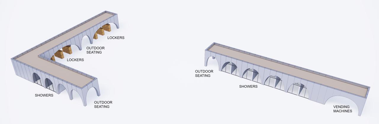 BIM建筑|北京奥林匹克森林公园跑者服务站 / TEMP建筑设计工作室 BIM建筑|北京奥林匹克森林公园跑者服务站 / TEMP建筑设计工作室