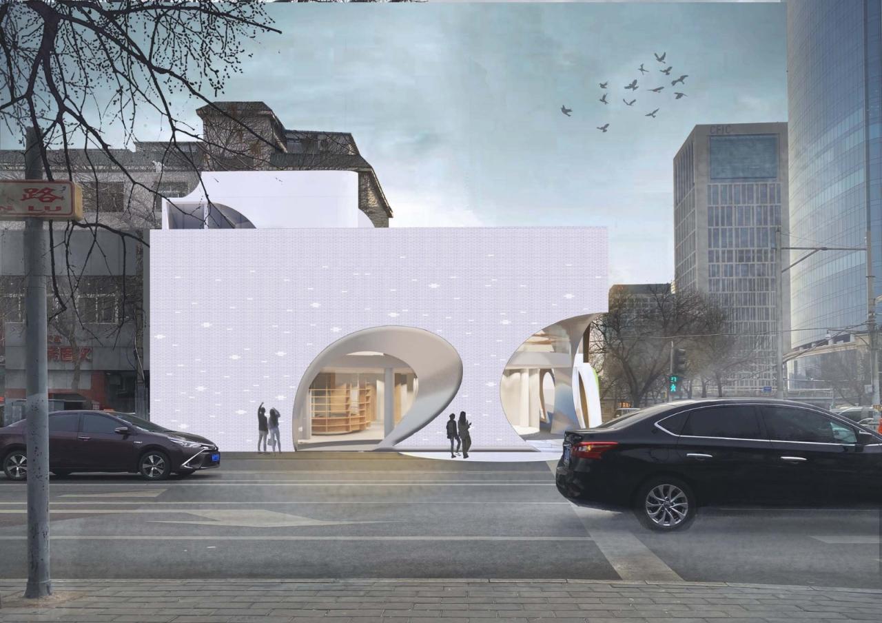 BIM建筑|冰晶盒子,亚运村街道办事处改造 / 中国建筑设计研究院 BIM建筑|冰晶盒子,亚运村街道办事处改造 / 中国建筑设计研究院
