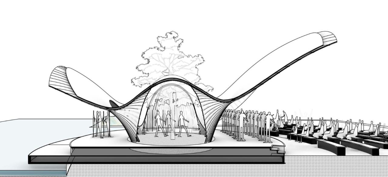 BIM建筑|花海竹亭,城市公园针灸式更新 / 竖梁社 + 华南理工大学建筑学院 BIM建筑|花海竹亭,城市公园针灸式更新 / 竖梁社 + 华南理工大学建筑学院