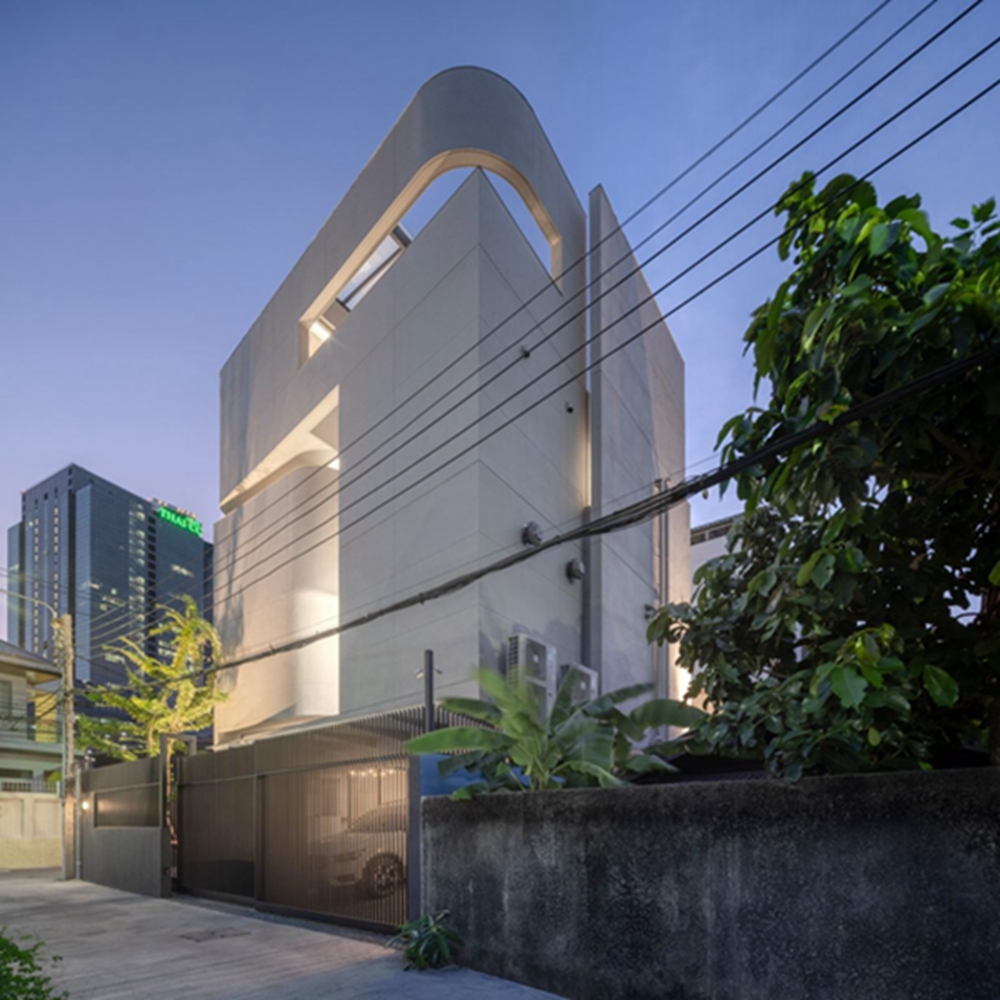 BIM建筑|泰国建筑师在曼谷创建向内的家庭住宅 BIM建筑|泰国建筑师在曼谷创建向内的家庭住宅