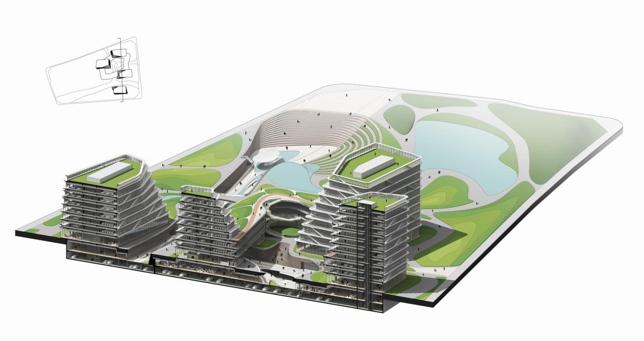BIM建筑|西山智谷——北京协同创新园 / CAA建筑事务所 BIM建筑|西山智谷——北京协同创新园 / CAA建筑事务所
