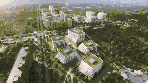 BIM建筑|西山智谷——北京协同创新园 / CAA建筑事务所 BIM建筑|西山智谷——北京协同创新园 / CAA建筑事务所