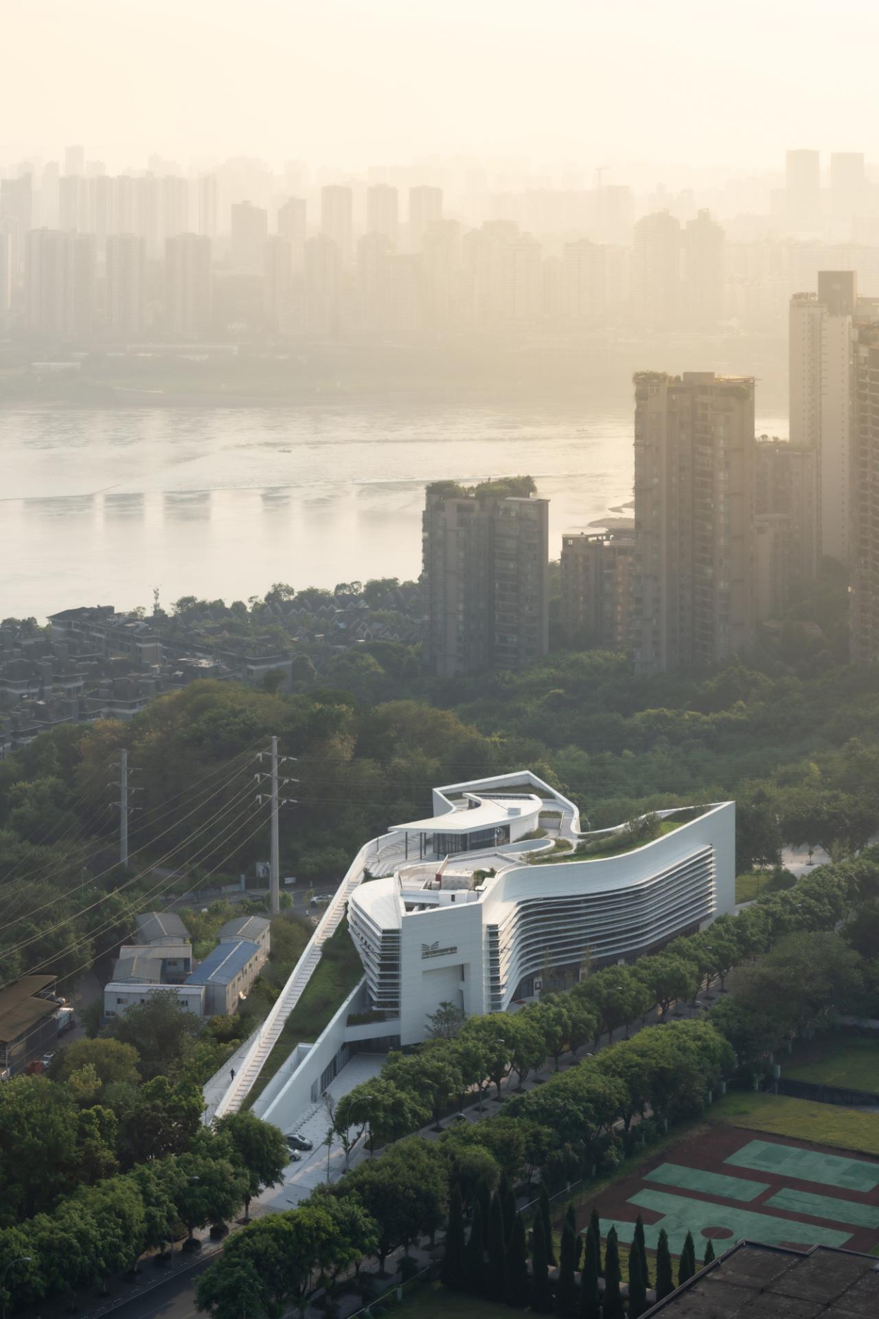 BIM建筑|三峡文物科技保护基地,重庆 / 源道建筑 BIM建筑|三峡文物科技保护基地,重庆 / 源道建筑
