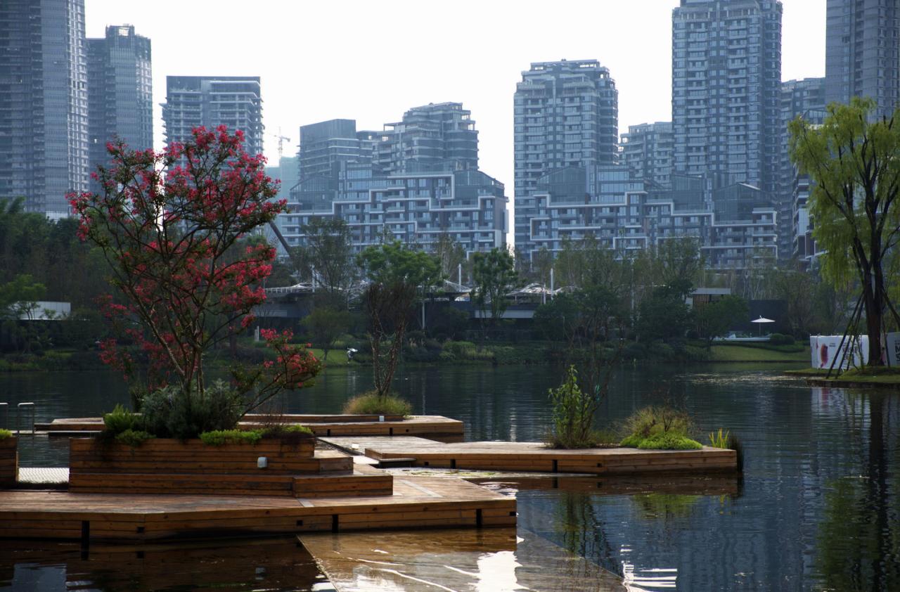 BIM建筑|成都麓湖天空浮岛 / unarchitecte BIM建筑|成都麓湖天空浮岛 / unarchitecte