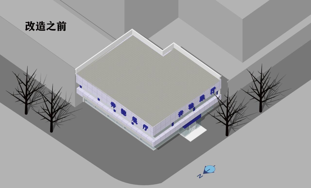 BIM建筑|冰晶盒子,亚运村街道办事处改造 / 中国建筑设计研究院 BIM建筑|冰晶盒子,亚运村街道办事处改造 / 中国建筑设计研究院