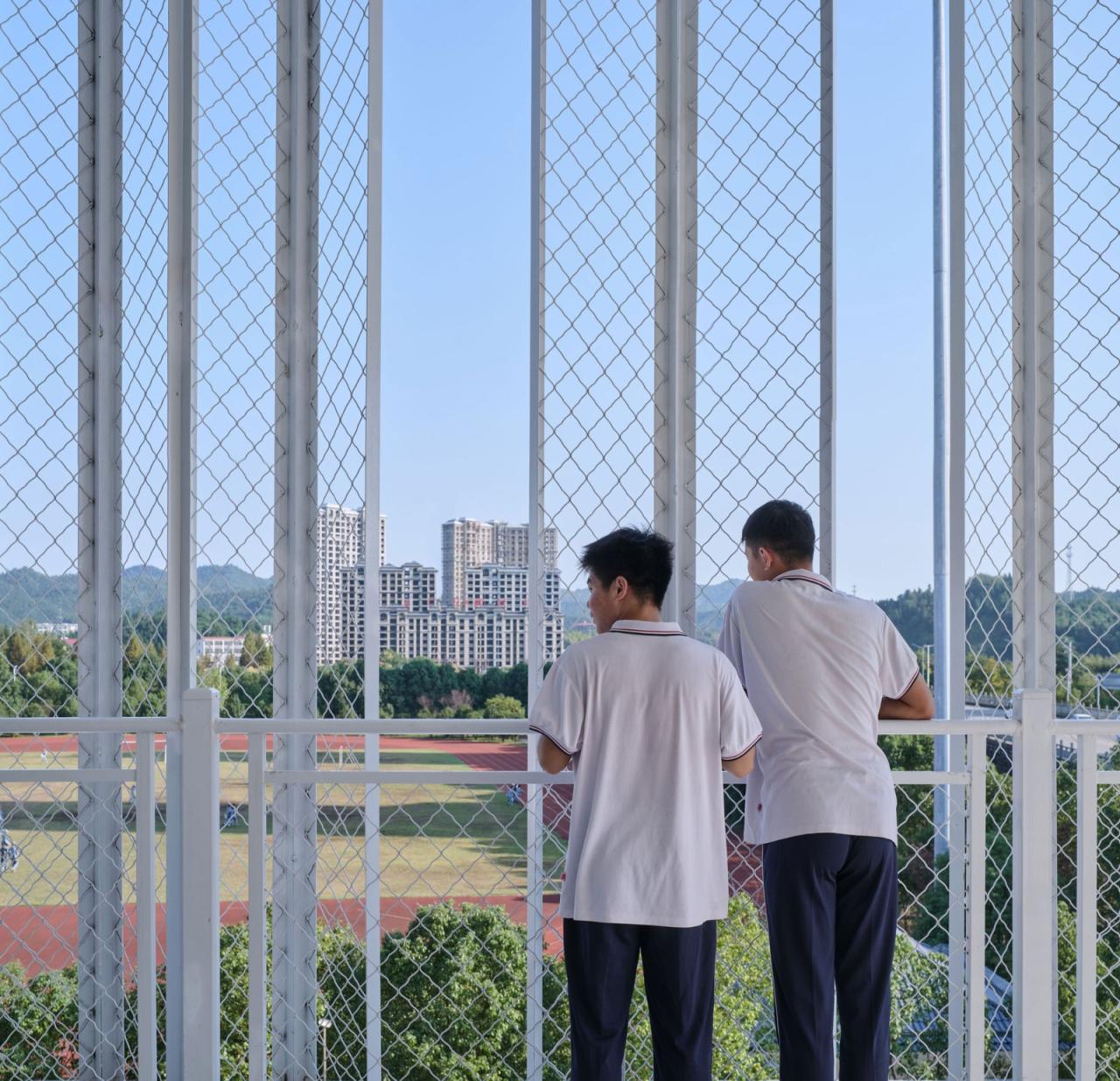 BIM建筑|宜黄一中综合楼 / 以靠建筑 BIM建筑|宜黄一中综合楼 / 以靠建筑