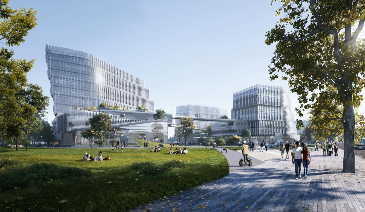BIM建筑|西山智谷——北京协同创新园 / CAA建筑事务所 BIM建筑|西山智谷——北京协同创新园 / CAA建筑事务所