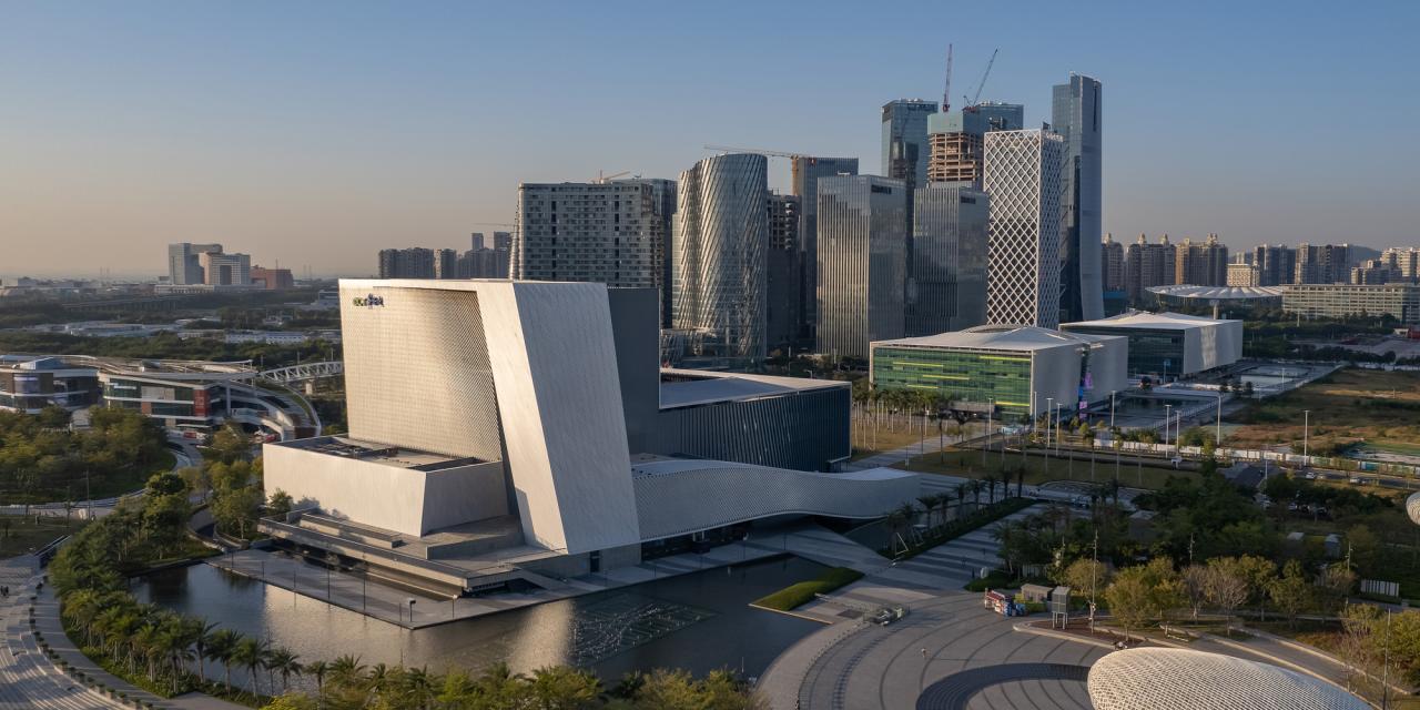 BIM建筑|深圳宝安文化区演艺中心 / 严迅奇建筑师事务所 BIM建筑|深圳宝安文化区演艺中心 / 严迅奇建筑师事务所