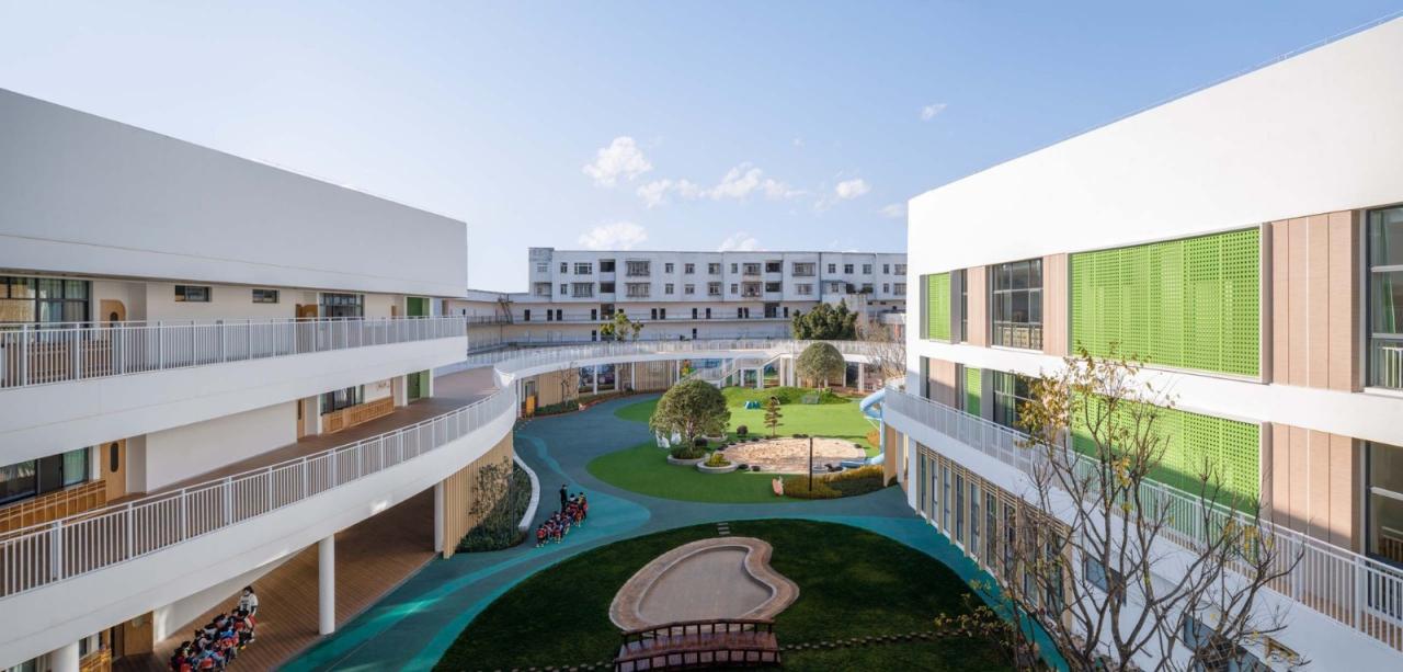BIM建筑|云南省玉溪市第一幼儿园教育集团桂山园更新 / 上海思序建筑规划设计 BIM建筑|云南省玉溪市第一幼儿园教育集团桂山园更新 / 上海思序建筑规划设计