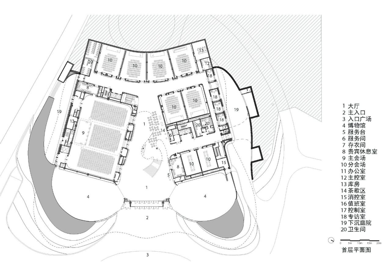BIM建筑| 雪山下的帐篷 | MAD设计亚布力企业家论坛永久会址建成 BIM建筑| 雪山下的帐篷 | MAD设计亚布力企业家论坛永久会址建成