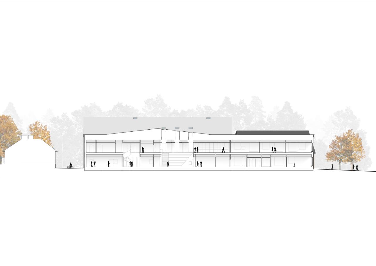 BIM建筑|汉卡萨尔米学校 / Parviainen Architects BIM建筑|汉卡萨尔米学校 / Parviainen Architects