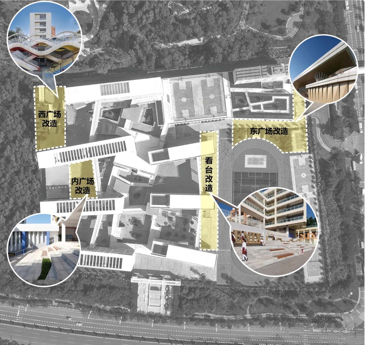 BIM建筑|深圳市光明区凤凰学校空间改造 / 深圳市同济人建筑设计 BIM建筑|深圳市光明区凤凰学校空间改造 / 深圳市同济人建筑设计