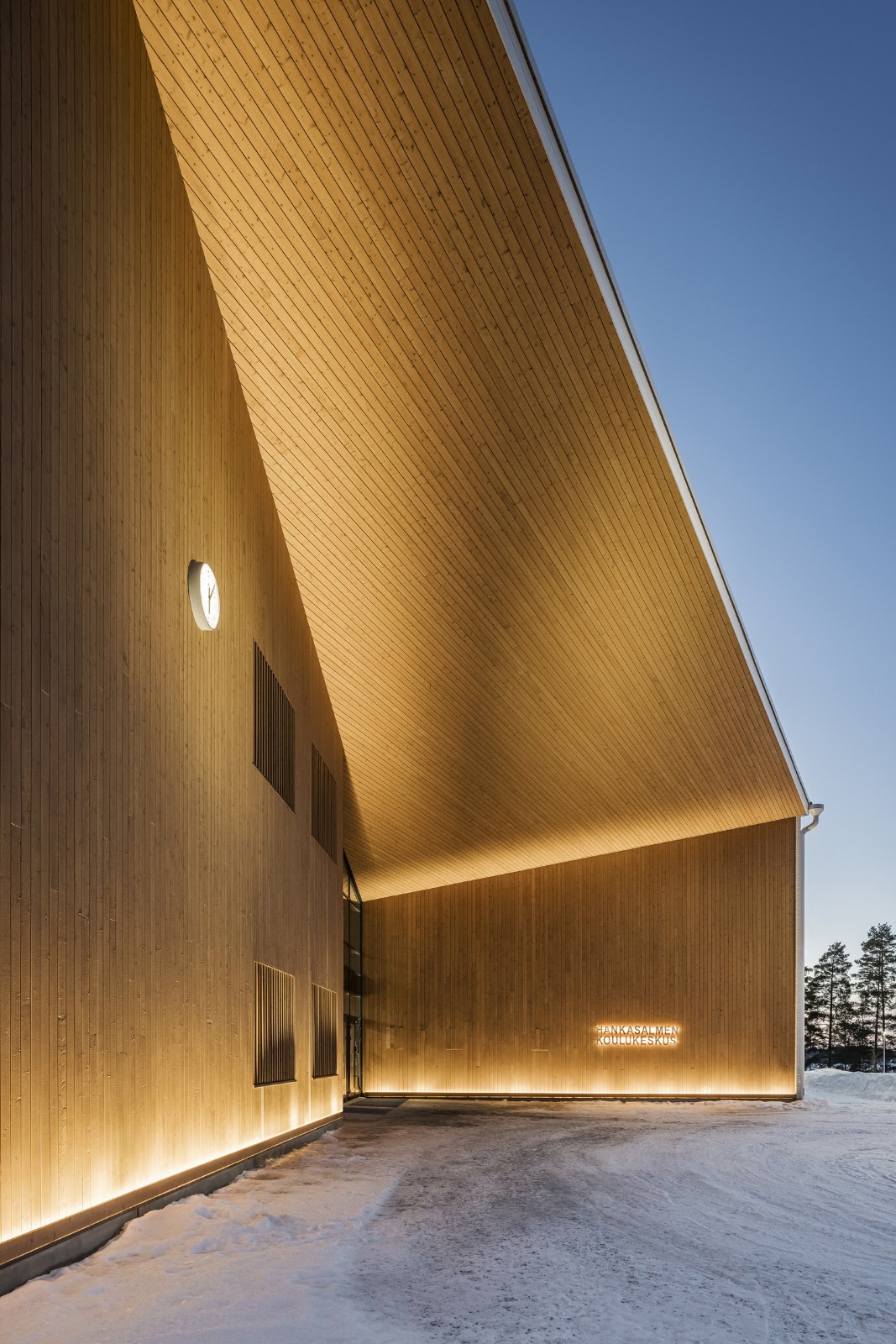 BIM建筑|汉卡萨尔米学校 / Parviainen Architects BIM建筑|汉卡萨尔米学校 / Parviainen Architects