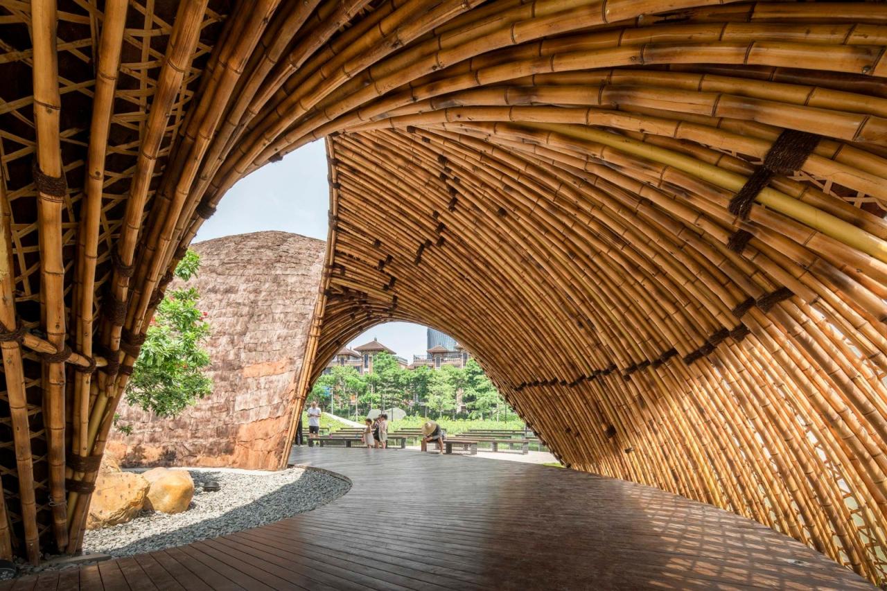 BIM建筑|花海竹亭,城市公园针灸式更新 / 竖梁社 + 华南理工大学建筑学院 BIM建筑|花海竹亭,城市公园针灸式更新 / 竖梁社 + 华南理工大学建筑学院