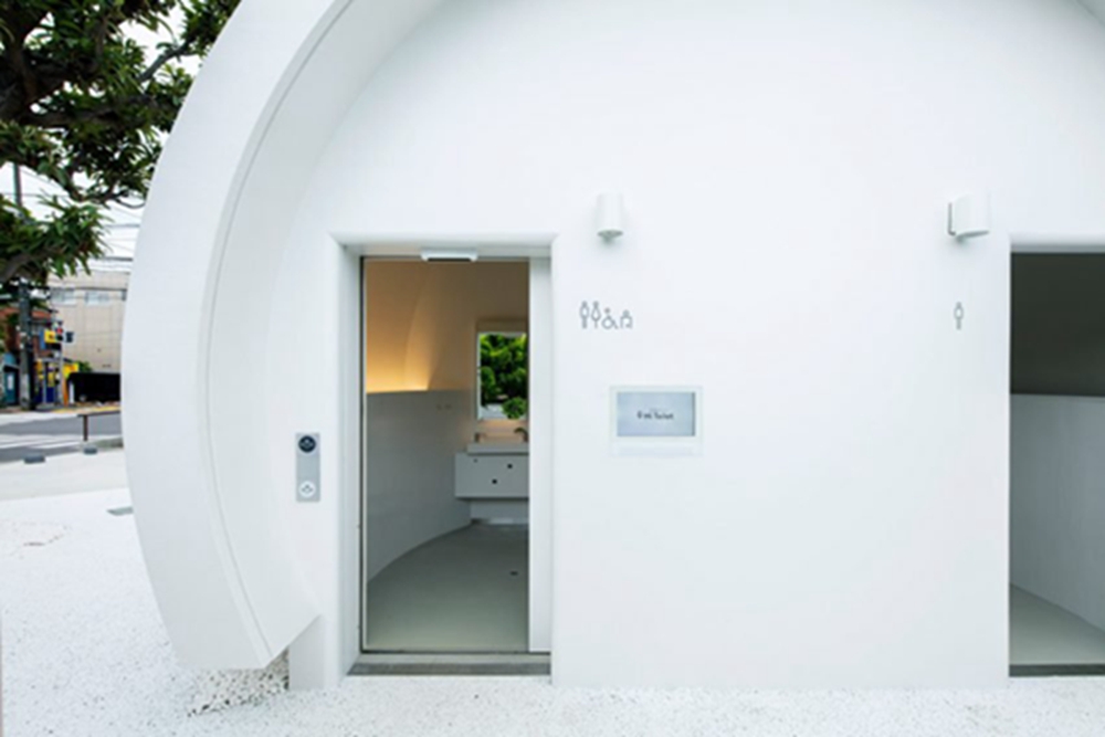 BIM建筑|佐藤和雄设计半球形公共厕所 BIM建筑|佐藤和雄设计半球形公共厕所