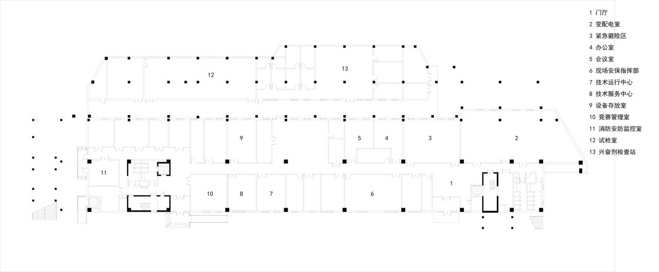 BIM建筑|国家冬季两项中心 / 清华大学建筑设计研究院 BIM建筑|国家冬季两项中心 / 清华大学建筑设计研究院