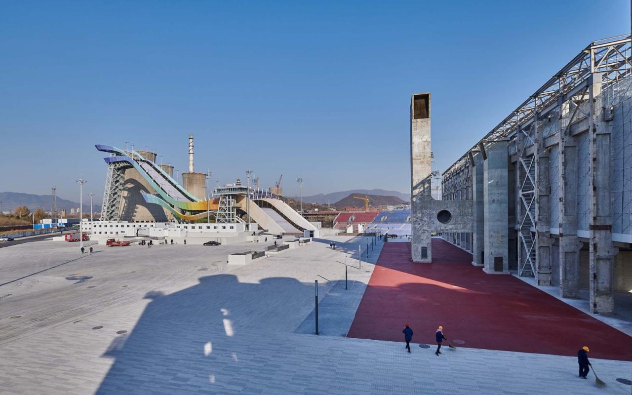 BIM建筑|首钢滑雪大跳台中心 / 清华大学建筑设计研究院 BIM建筑|首钢滑雪大跳台中心 / 清华大学建筑设计研究院