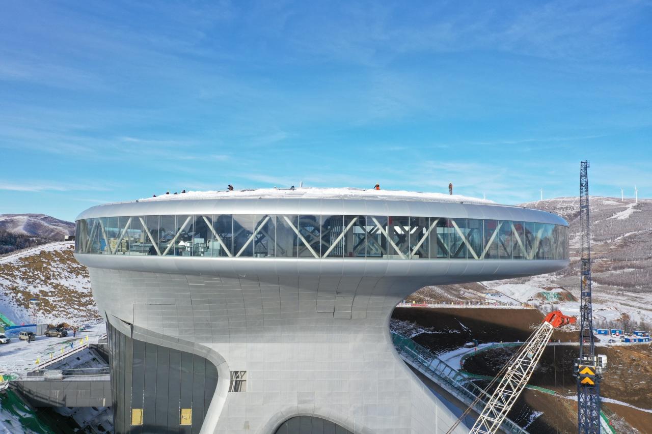 BIM建筑|国家跳台滑雪中心 / THAD 清华大学建筑设计研究院 BIM建筑|国家跳台滑雪中心 / THAD 清华大学建筑设计研究院