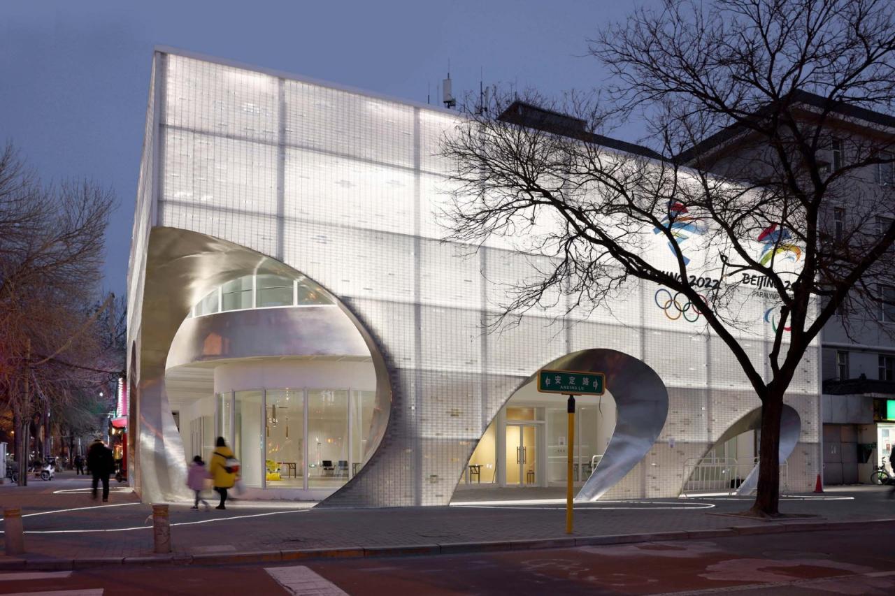 BIM建筑|冰晶盒子,亚运村街道办事处改造 / 中国建筑设计研究院 BIM建筑|冰晶盒子,亚运村街道办事处改造 / 中国建筑设计研究院