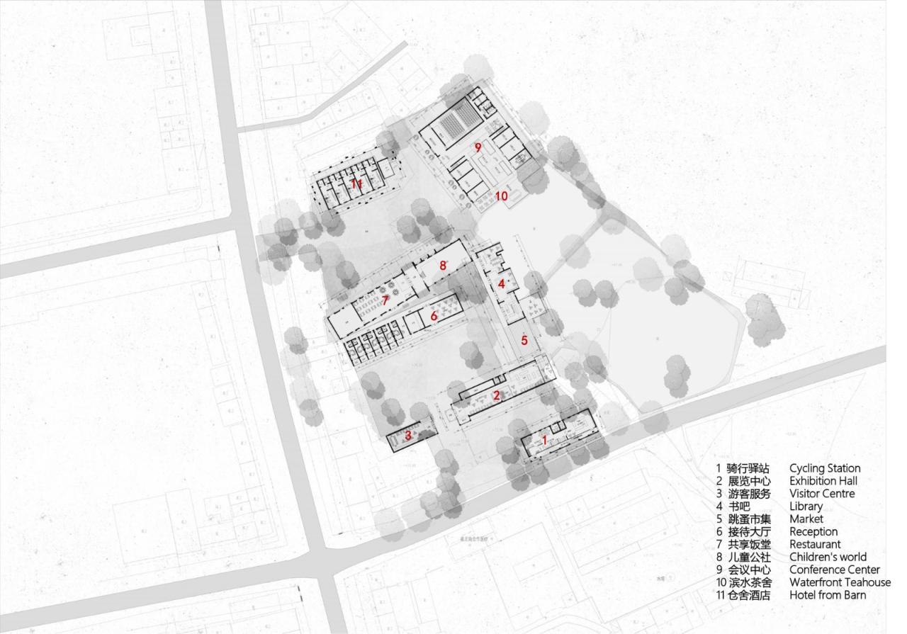 BIM建筑|大别山乡村会客厅 / 禾秣设计 BIM建筑|大别山乡村会客厅 / 禾秣设计