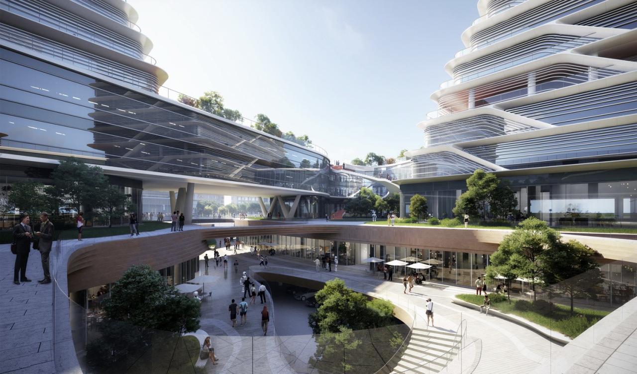 BIM建筑|西山智谷——北京协同创新园 / CAA建筑事务所 BIM建筑|西山智谷——北京协同创新园 / CAA建筑事务所