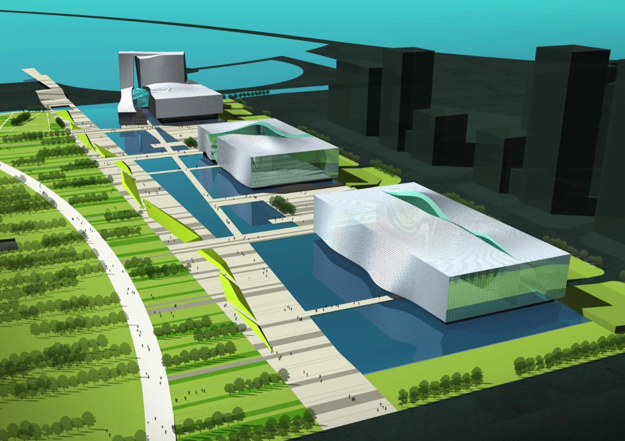 BIM建筑|深圳宝安文化区演艺中心 / 严迅奇建筑师事务所 BIM建筑|深圳宝安文化区演艺中心 / 严迅奇建筑师事务所