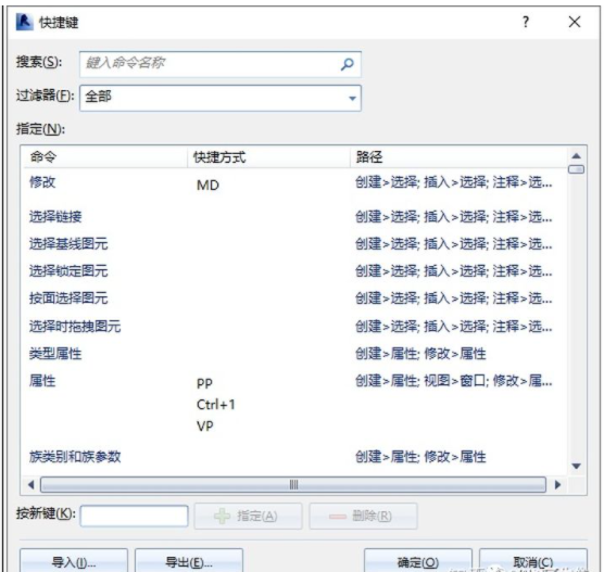 BIM技巧|Revit可以自行设置快捷键吗?Revit快捷键的设置路径 BIM技巧|Revit可以自行设置快捷键吗?Revit快捷键的设置路径