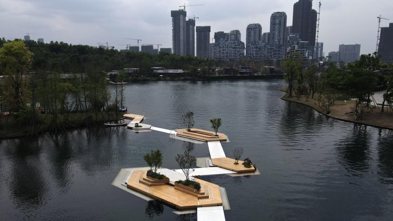 BIM建筑|成都麓湖天空浮岛 / unarchitecte BIM建筑|成都麓湖天空浮岛 / unarchitecte