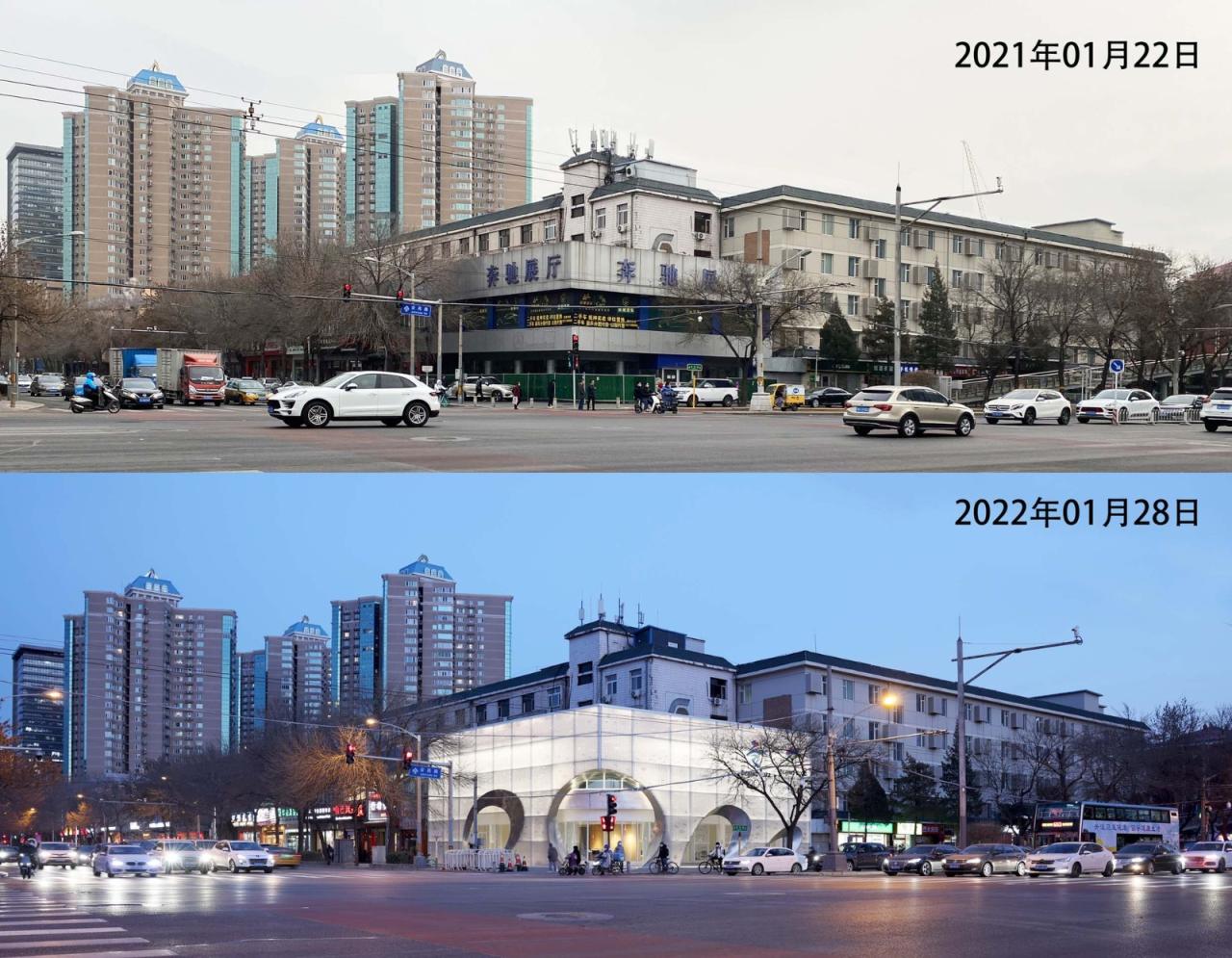 BIM建筑|冰晶盒子,亚运村街道办事处改造 / 中国建筑设计研究院 BIM建筑|冰晶盒子,亚运村街道办事处改造 / 中国建筑设计研究院