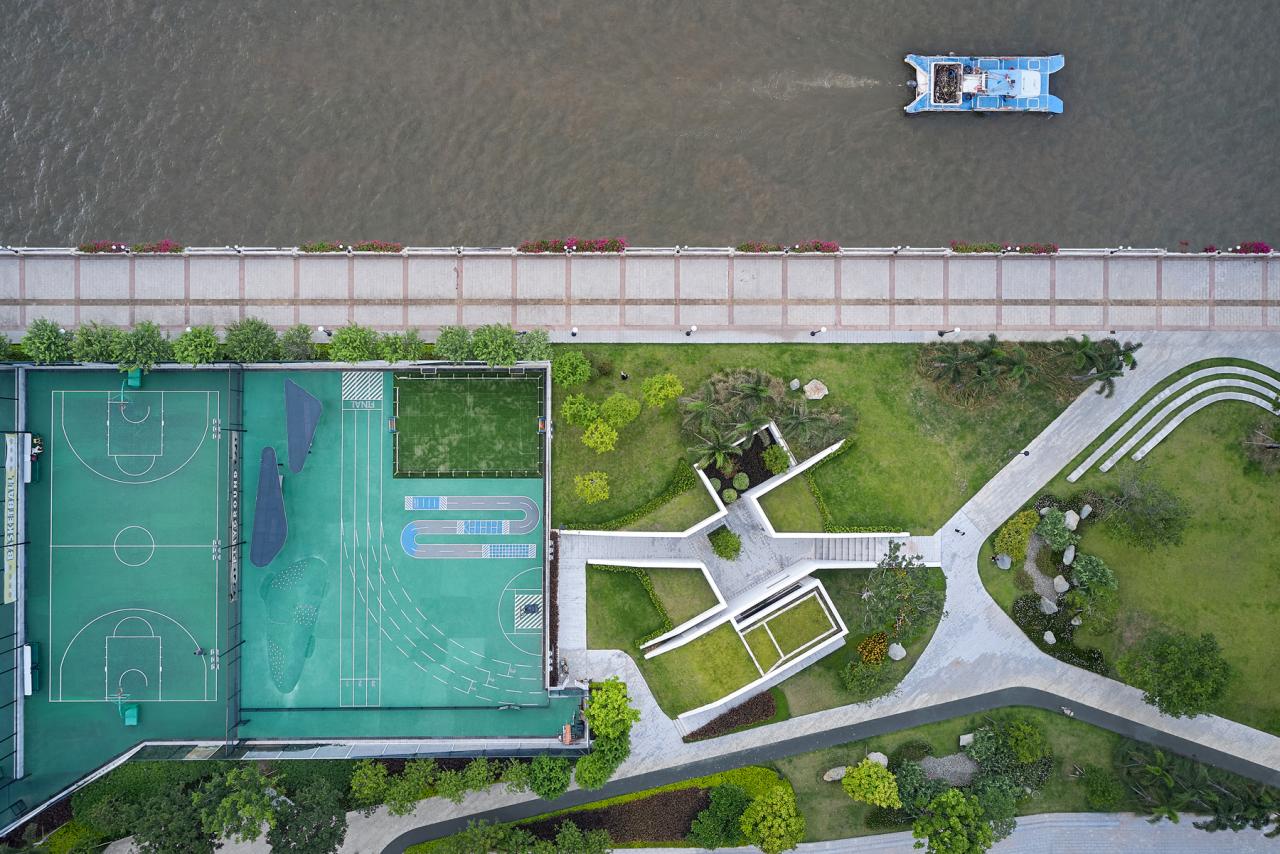 BIM建筑|沃土 | 琶洲保利体育公园服务中心 / 上海间筑设计 BIM建筑|沃土 | 琶洲保利体育公园服务中心 / 上海间筑设计