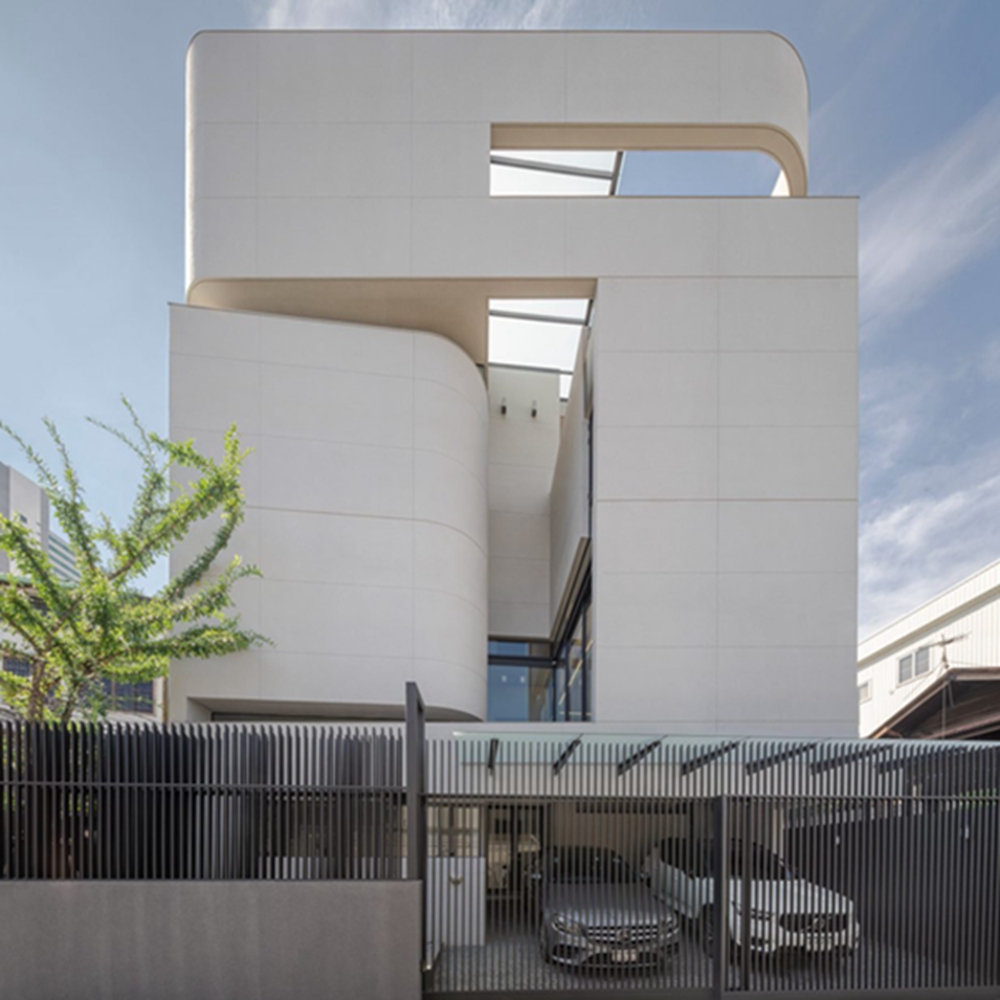 BIM建筑|泰国建筑师在曼谷创建向内的家庭住宅 BIM建筑|泰国建筑师在曼谷创建向内的家庭住宅