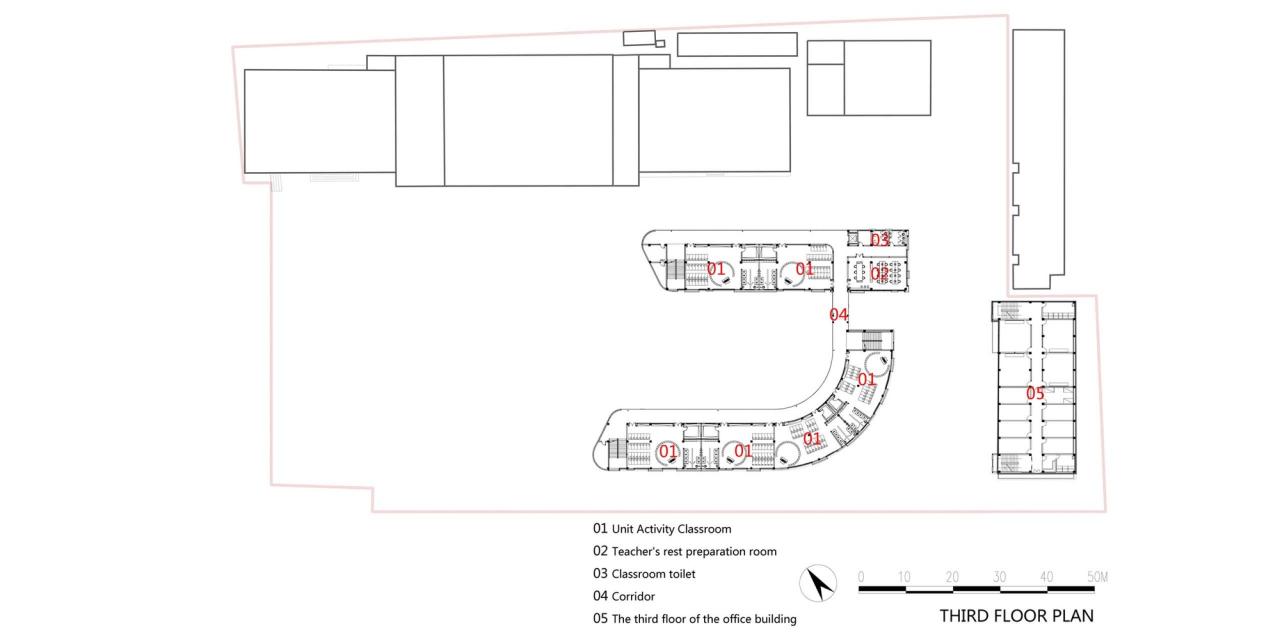BIM建筑|云南省玉溪市第一幼儿园教育集团桂山园更新 / 上海思序建筑规划设计 BIM建筑|云南省玉溪市第一幼儿园教育集团桂山园更新 / 上海思序建筑规划设计