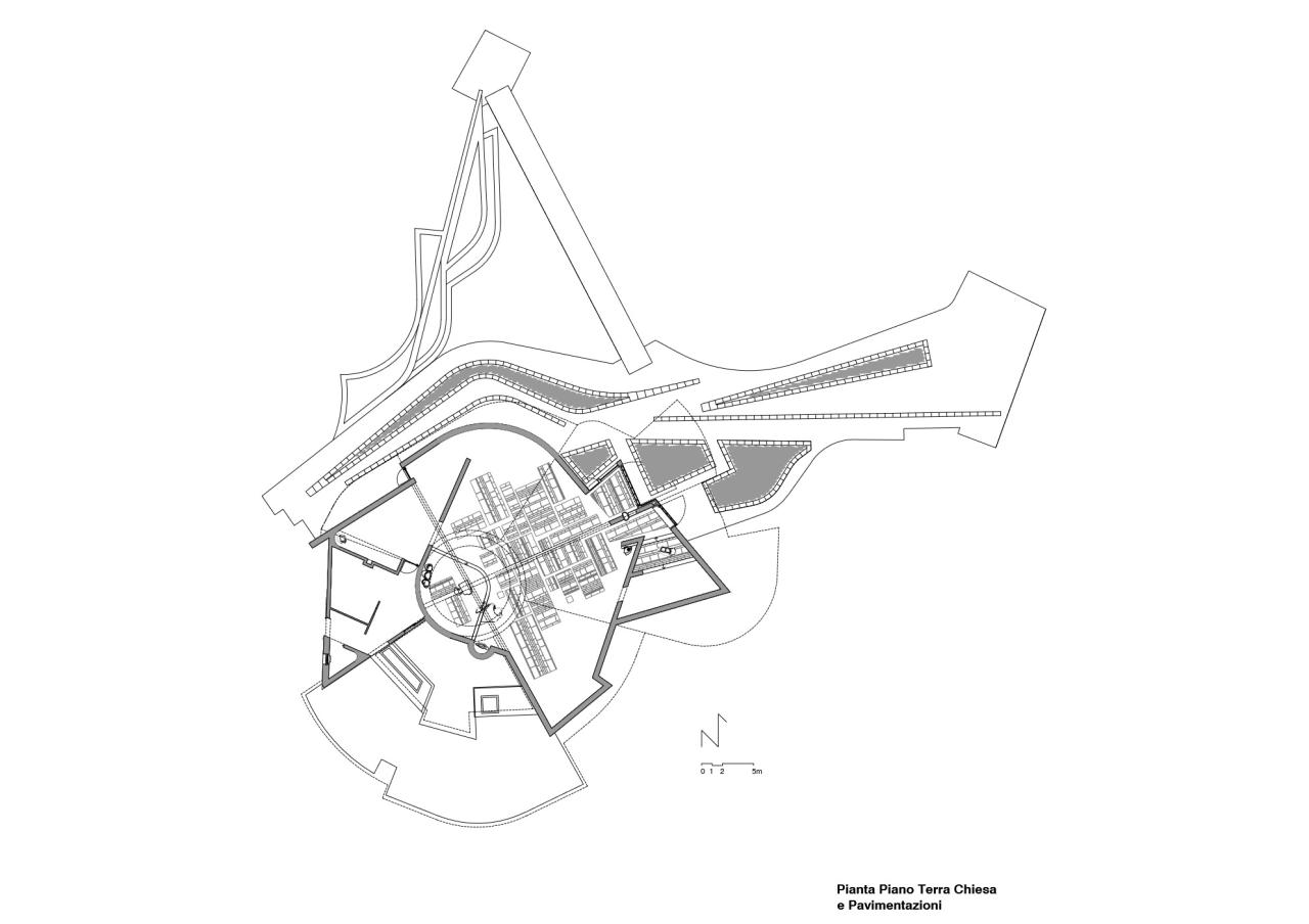 BIM建筑|悬挂式屋顶:教堂与教区综合体 / Miralles Tagliabue EMBT BIM建筑|悬挂式屋顶:教堂与教区综合体 / Miralles Tagliabue EMBT