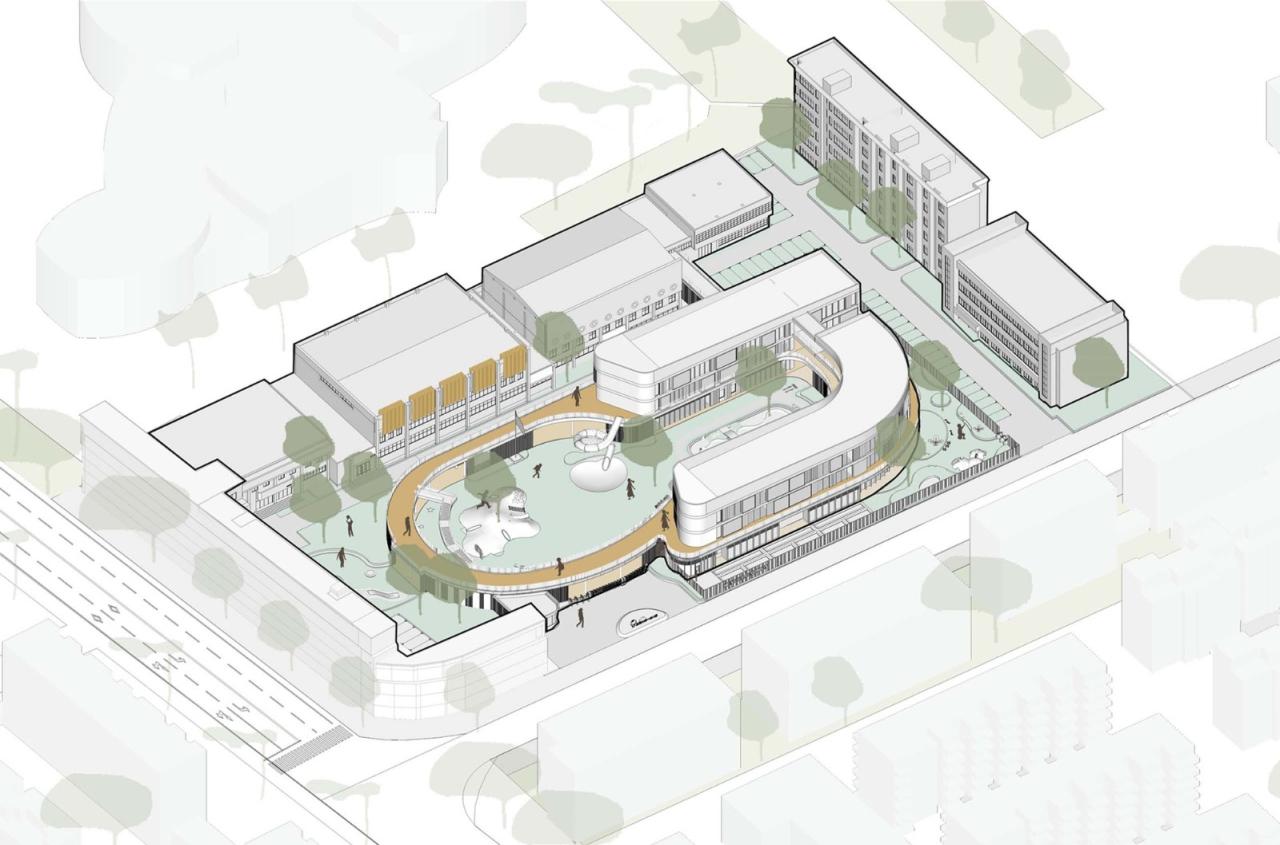 BIM建筑|云南省玉溪市第一幼儿园教育集团桂山园更新 / 上海思序建筑规划设计 BIM建筑|云南省玉溪市第一幼儿园教育集团桂山园更新 / 上海思序建筑规划设计