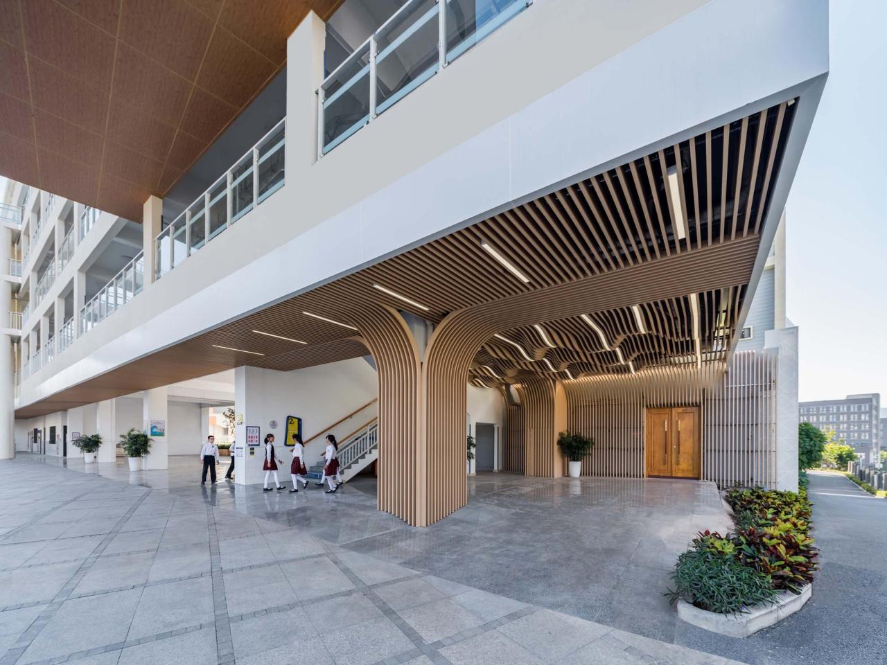 BIM建筑|深圳市光明区凤凰学校空间改造 / 深圳市同济人建筑设计 BIM建筑|深圳市光明区凤凰学校空间改造 / 深圳市同济人建筑设计