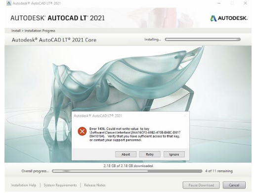 BIM技巧|Autodesk安装失败原因分析:在课程中安装Autodesk软件时出错1406 BIM技巧|Autodesk安装失败原因分析:在课程中安装Autodesk软件时出错1406