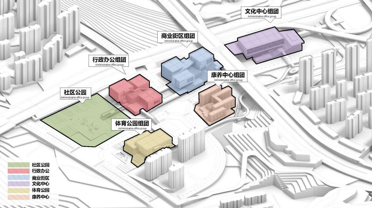 BIM建筑|兰州皋兰社区文体中心 / 一境建筑设计 BIM建筑|兰州皋兰社区文体中心 / 一境建筑设计
