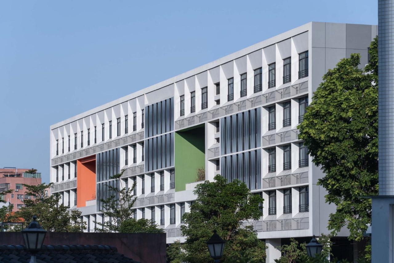 BIM建筑|深圳市龙华区行知中学 / 筑博设计-联合公设 BIM建筑|深圳市龙华区行知中学 / 筑博设计-联合公设
