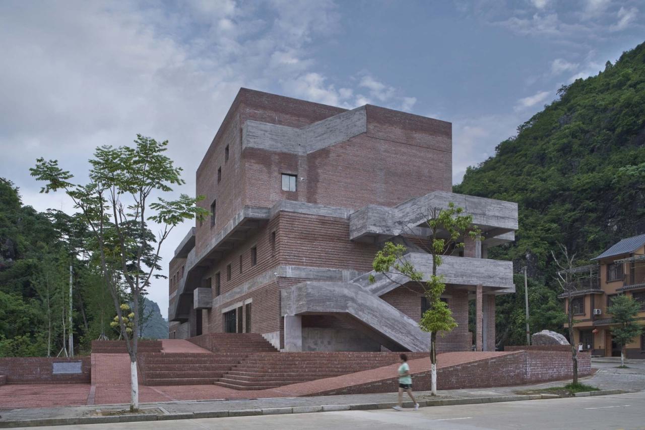 BIM建筑|江华瑶族水口镇如意村文化服务中心及特色工坊 / 地方工作室 BIM建筑|江华瑶族水口镇如意村文化服务中心及特色工坊 / 地方工作室
