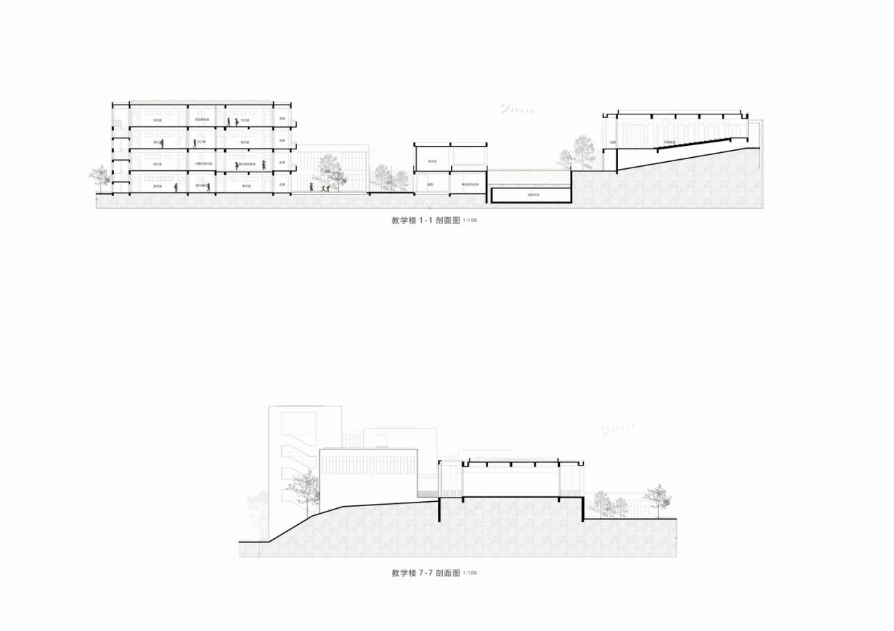 BIM建筑|黄甲小学扩建项目——秩序几何 / 本末建筑 BIM建筑|黄甲小学扩建项目——秩序几何 / 本末建筑