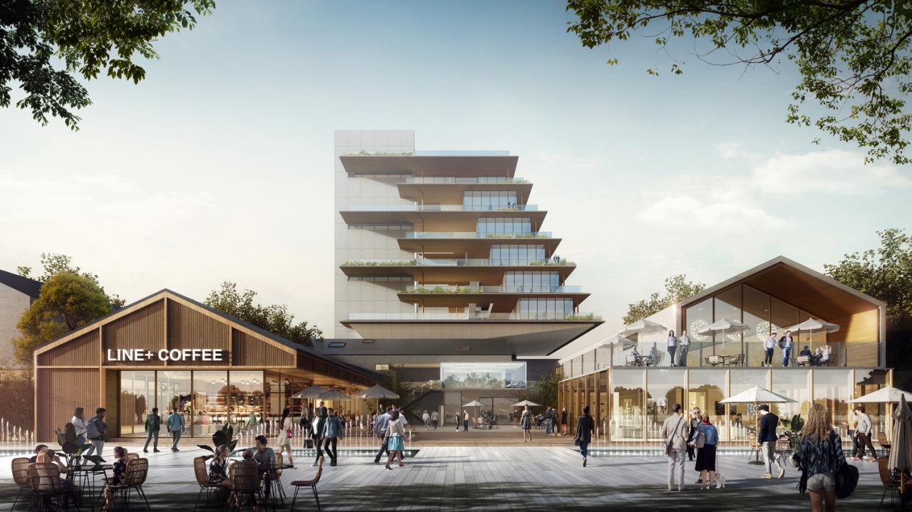 BIM建筑|中标候选方案 | 造物环:苏州青苔中日工业设计村 / line+、MLA+ BIM建筑|中标候选方案 | 造物环:苏州青苔中日工业设计村 / line+、MLA+